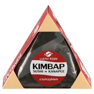 Lucky Fish Kimbap sushi w kanapce z tuńczykiem 120 g - Szybkie dania obiadowe - miniaturka - grafika 1