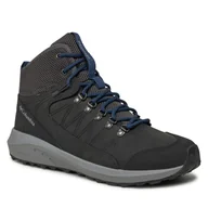 Buty trekkingowe męskie - Trekkingi Columbia Trailstorm™ Crest Mid Waterproof 2027001 Shark/ Admiral 011 - miniaturka - grafika 1