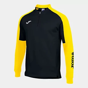 Joma Męska bluza Eco Championship, czarna/żółta, 3XS - Bluzy męskie - miniaturka - grafika 1