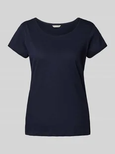 T-shirt o kroju regular fit z czystej bawełny - Koszulki i topy damskie - miniaturka - grafika 1