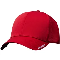 Czapki i chusty sportowe męskie - Męska czapka z daszkiem Warrior Team Cap Red - miniaturka - grafika 1