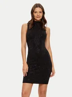 Sukienki - Guess Sukienka codzienna W5RK25 Z2YJ2 Czarny Regular Fit - miniaturka - grafika 1