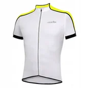 Kurtki rowerowe - Koszulka rowerowa zeroRH+ Prime WHITE-ACID YELLOW - L - miniaturka - grafika 1