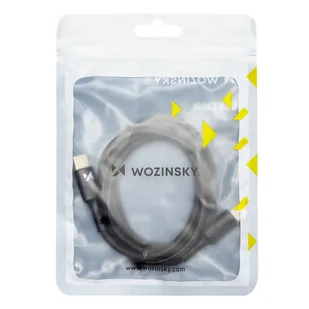 Wozinsky kabel przewód USB Typ C - USB Typ C Power Delivery 18W 2m czarny (WUC-PD-CC2B) - Kable USB - miniaturka - grafika 7