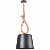 Lampy sufitowe - Polux Lampa wisząca 1x12W E27 LED IL MIO Rope Casa 312853 SANICO 312853 - miniaturka - grafika 1