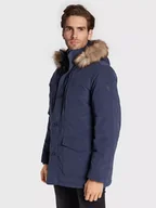 Kurtki męskie - Wrangler Parka Jacket Męska Kurtka Zimowa Navy W4E6X7114-4Xl - miniaturka - grafika 1
