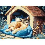 Malowanie po numerach - Ideyka Malowanie po numerach - Cisza czasu 30x40cm - miniaturka - grafika 1