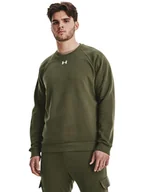 Bluzy męskie - Under Armour Bluza "Rival" w kolorze khaki - miniaturka - grafika 1