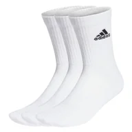 Skarpetki męskie - Skarpetki adidas Cushioned Crew Socks 3 Pairs White XS - miniaturka - grafika 1