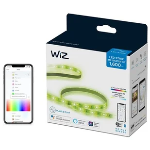 WiZ WiZ zestaw startowy taśma LED 2m 1600lm + zasilacz + sterownik 8718699788162 8718699788162 - Żarówki LED - miniaturka - grafika 1