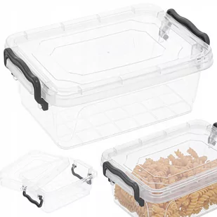 Organizer pojemnik plastikowy na żywność 0,6 l - Pojemniki kuchenne Organizer pojemnik plastikowy na żywność 0,6 l - Pojemniki kuchenne - miniaturka - grafika 1