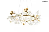 Lampy sufitowe - MOOSEE lampa wisząca FLORA 80 PP złota - miniaturka - grafika 1