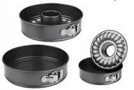 Formy do ciast - Forma na babkę tortownica 2w1 podwójne dno 24 cm - miniaturka - grafika 1