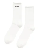 Skarpetki męskie - Skarpety Unisex VANS Classic Script Crew White (1 para) VN000QBGWHT1 L - miniaturka - grafika 1