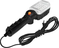 Oświetlenie warsztatowe - Latarka Warsztatowa Lampa Garażowa LED 230V 12W 960lm Magnes Haczyk na Kablu 5m MasterLED - miniaturka - grafika 1
