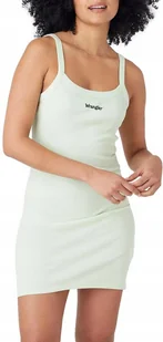 Sukienka WRANGLER CAMI DRESS zielona W9R1DG10 r.XL - Sukienki - miniaturka - grafika 1