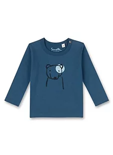 Sanetta Niemowlęta - chłopcy, niebieski (Sea Blue), 56 - Bluzki dla niemowląt - miniaturka - grafika 1