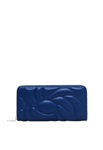 Desigual Women's Accessories PU Long Bi-Fold Wallet, Blue, niebieski, 29