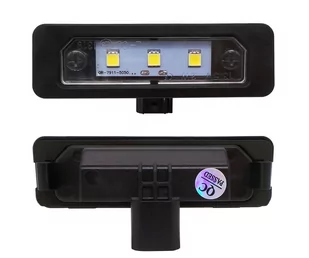Ford lampki tablicy rejestracyjnej LED zestaw 2 szt Flex, Taurus, Mustang, Focus, Fusion, Mercury - Oświetlenie samochodowe - akcesoria - miniaturka - grafika 1