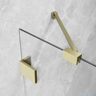 Radaway Essenza Pro Brushed Gold Kdj+S kabina 80x80x80cm prawa szczotkowane złoto 10097380-99-01R/10098080-01-01/10098080-01-01 - Kabiny prysznicowe - miniaturka - grafika 7