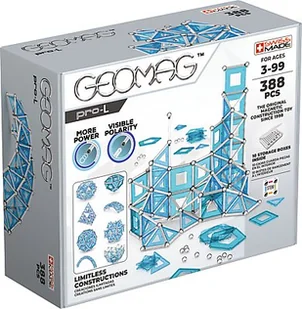 Geomag, klocki konstrukcyjne Pro-L Masterbox 388, G194 - Klocki - miniaturka - grafika 1