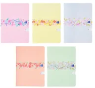 Zeszyty szkolne - Zeszyt A5/32K kratka Floral (10szt) OXFORD - miniaturka - grafika 1