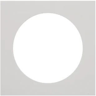 Berker Ramka potrójna pojedyncza Berker Integro  Pure biały połysk - Klawisze i ramki - miniaturka - grafika 1