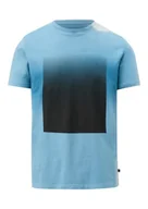 Koszulki męskie - Q/S by s.Oliver Męski T-shirt, krótki rękaw, niebieski, S, niebieski, S - miniaturka - grafika 1