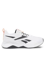 Buty sportowe męskie - Reebok Buty Nanoflex Tr 2.0 HP6108 Biały - miniaturka - grafika 1
