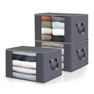 Pokrowce na ubrania - ASelected 3 sztuki torba do przechowywania - miniaturka - grafika 1