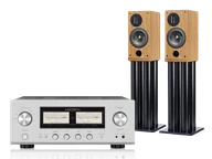 Zestawy stereo - Luxman L-505Z (srebrny) + Response D Two R (dąb) - miniaturka - grafika 1