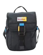 Torby sportowe - Torba na ramię z klapą Discovery ICON 711 czarna - miniaturka - grafika 1