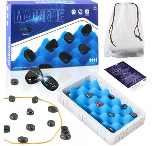 Magnetyczna Gra W Szachy Kamienie MAGNETYCZNE Gra Edukacyjna - Gry planszowe - miniaturka - grafika 1