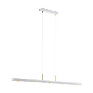 Eglo CANELAS Lampa Wisząca LED Biały Złoty 5-punktowe Design Obszar wewnętrzny CANELAS Czas dostawy od 10-14 dni roboczych 39371 - Lampy sufitowe - miniaturka - grafika 1
