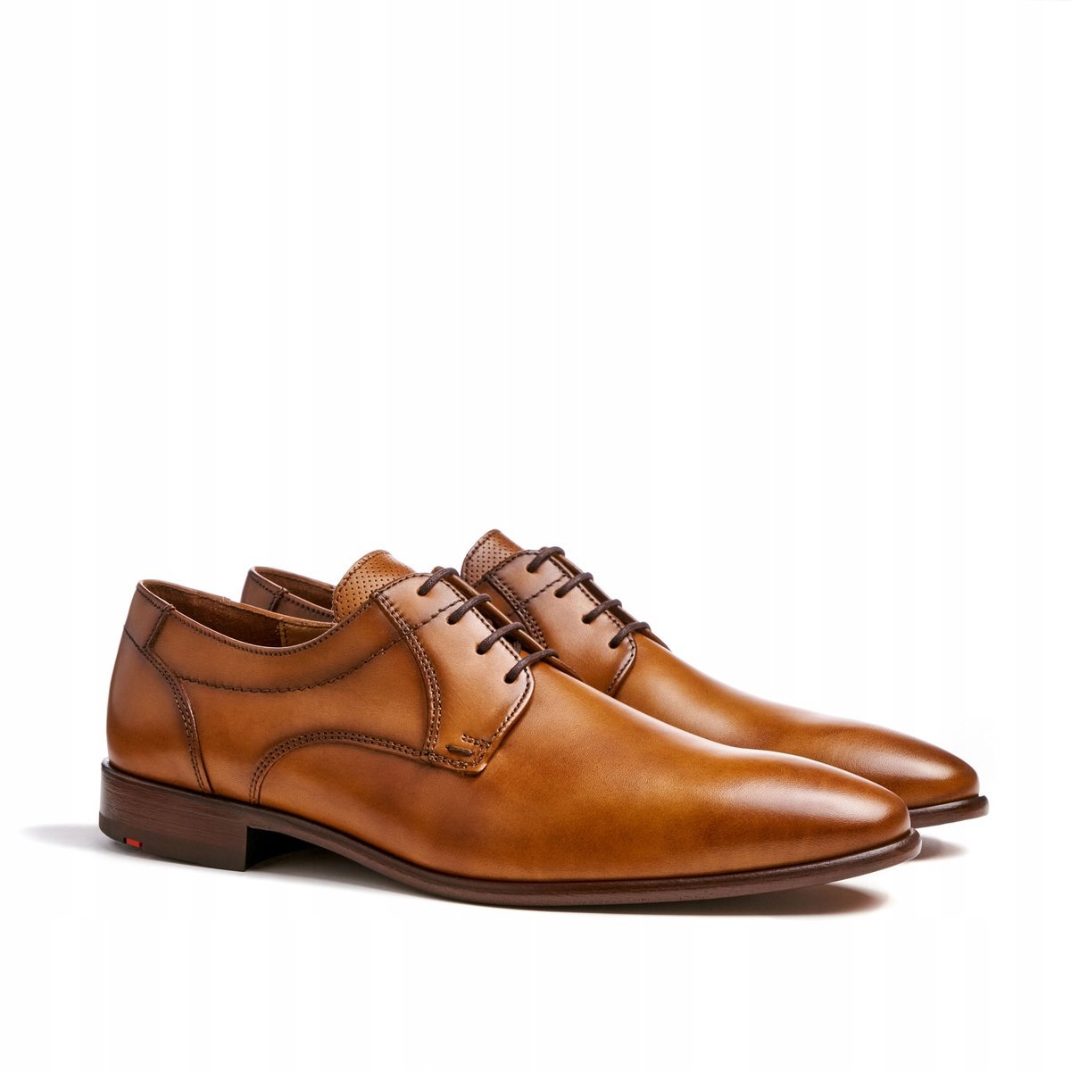 LLOYD MANON Buty Męskie Półbuty Skórzane Eleganckie Sznurowane 42