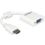Adaptery i przejściówki - Delock Adapter Hdmi-a(m)->vga (f) - miniaturka - grafika 1
