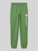 Spodnie i spodenki dla chłopców - Spodnie dresowe z elastycznym ściągaczem - miniaturka - grafika 1