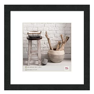 Walther Home 40x40 Holz schwarz HO440B - HO440B - Albumy fotograficzne - miniaturka - grafika 1