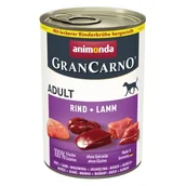 Mokra karma dla psów - animonda GranCarno Original Adult Wołowina i jagnięcina 6x400 g - miniaturka - grafika 1