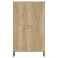 Szafy - Drewniana szafa z półkami A4-Z05 - miniaturka - grafika 1