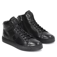 Sneakersy męskie - Sneakersy Kazar Leonid 65795-01-00 Black - miniaturka - grafika 1