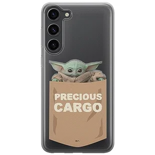ERT GROUP etui na telefon Samsung S23, case oryginalny i oficjalnie licencjonowany przez Star Wars, wzór Baby Yoda 030, optymalnie dopasowane, plecki z TPU częściowo przeźroczyste - Etui i futerały do telefonów - miniaturka - grafika 1