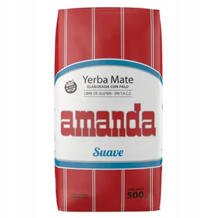 Yerba Mate Amanda Suave 500g 0,5kg - Yerba Mate - miniaturka - grafika 1