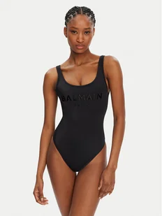 Balmain Strój kąpielowy BKBG72100 Czarny - Stroje kąpielowe - miniaturka - grafika 1