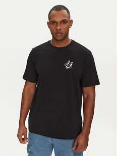 adidas T-Shirt JN7032 Czarny Loose Fit - Koszulki męskie - miniaturka - grafika 1