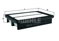 Filtry powietrza - Filtr powietrza Mahle LX 4137 - miniaturka - grafika 1