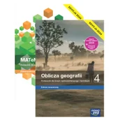 Podręczniki do technikum - Pakiet podręczników: MATeMAtyka, Oblicza geografii. Zakres rozszerzony. Liceum i technikum. Klasa 4. Edycja 2024 - miniaturka - grafika 1