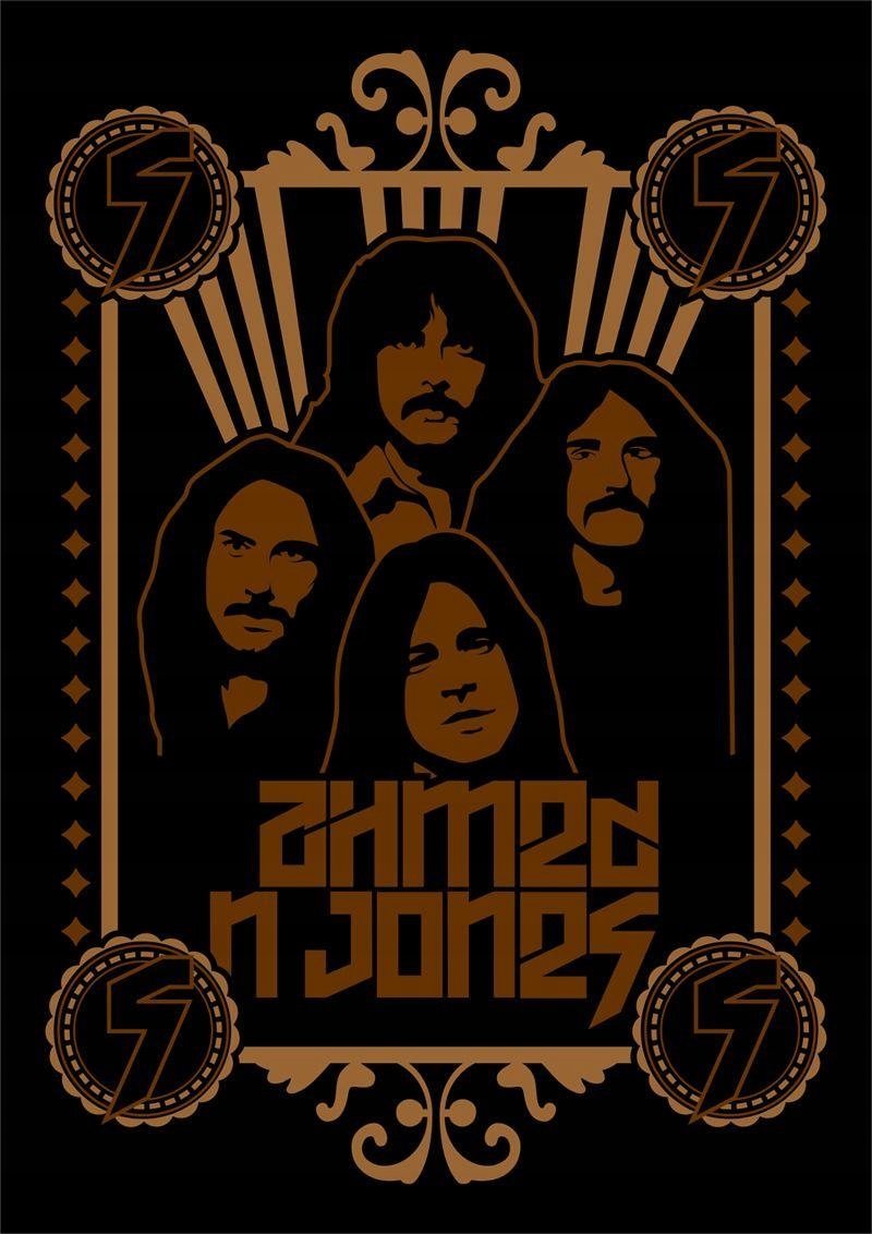 PODKŁADKA POD MYSZ Z Nadrukiem 22x18 cm Black Sabbath Ozzy Osbourne Prezent