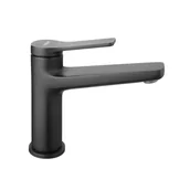 Baterie umywalkowe - Bateria umywalkowa czarna Nexus Ferro - miniaturka - grafika 1