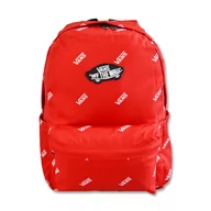 Plecaki - Plecak Szkolny Dziecięcy Vans New Skool 20 L True Red - Vn0006280Pz1 - miniaturka - grafika 1